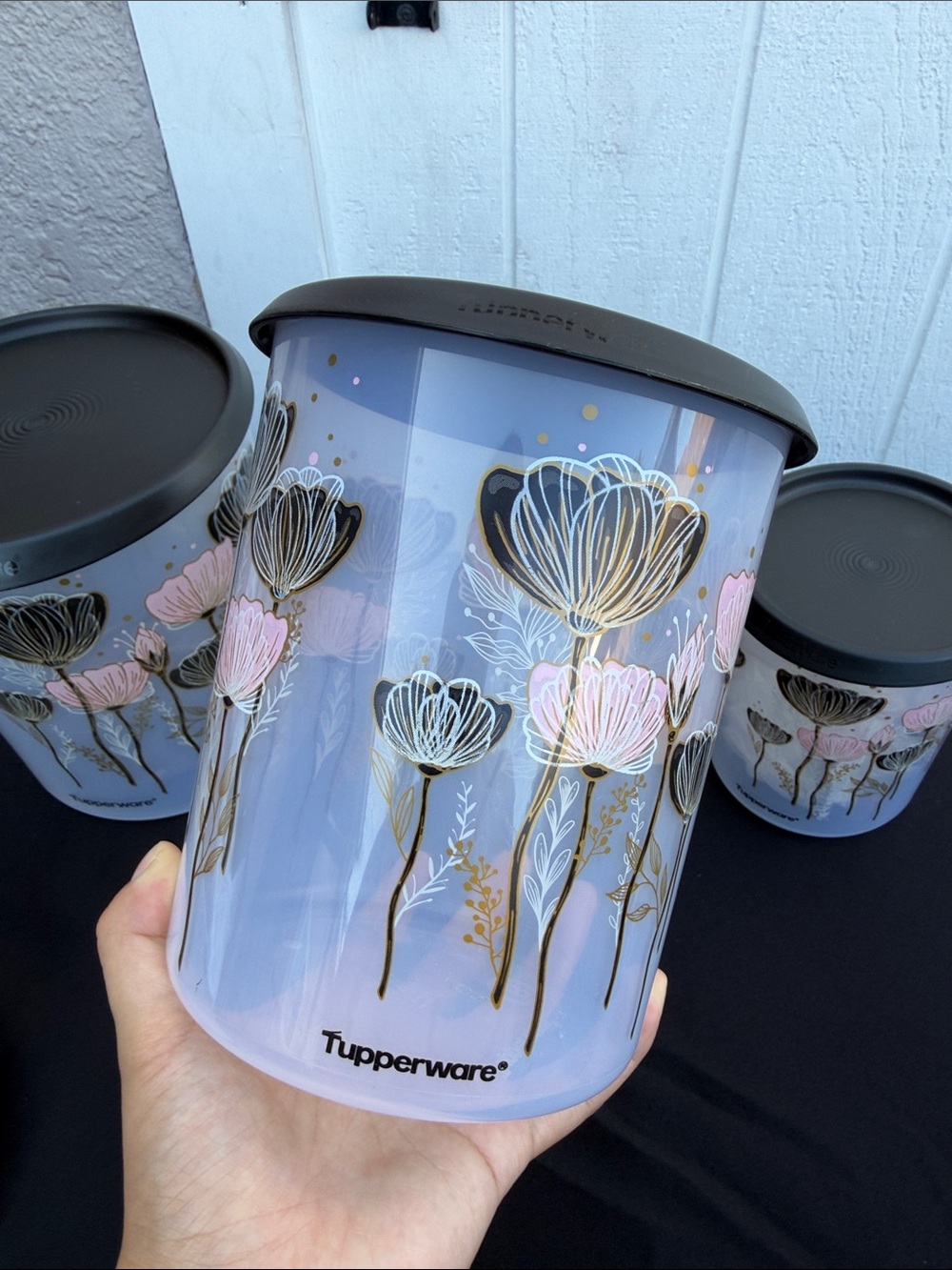 Tupperware Floral Containers - Picture 5 of 9
